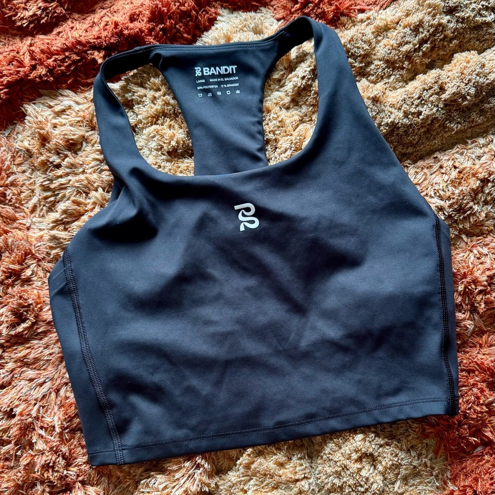 Bandit Running Scoop Neck Race Crop